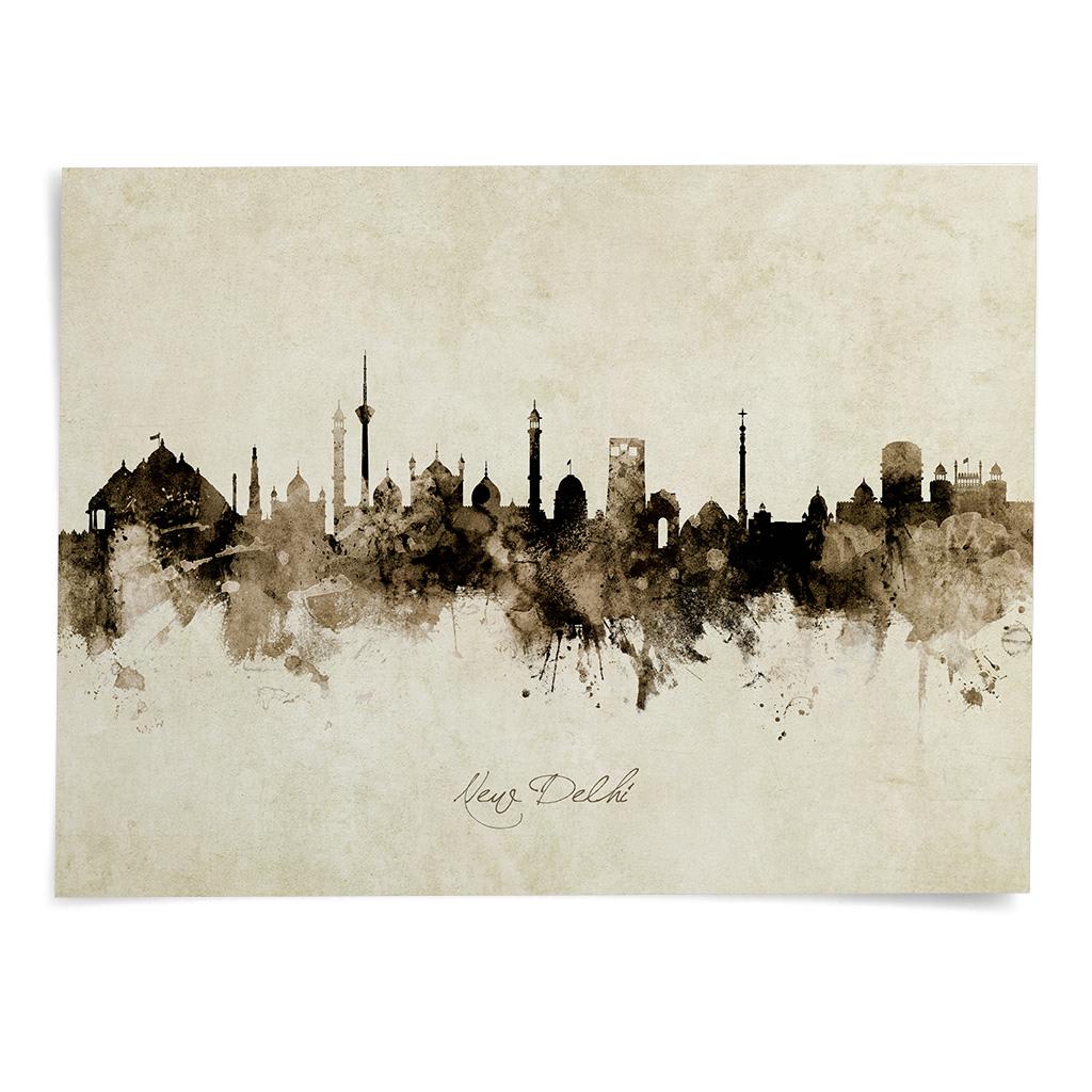 Mumbai business and financial district skyline — India