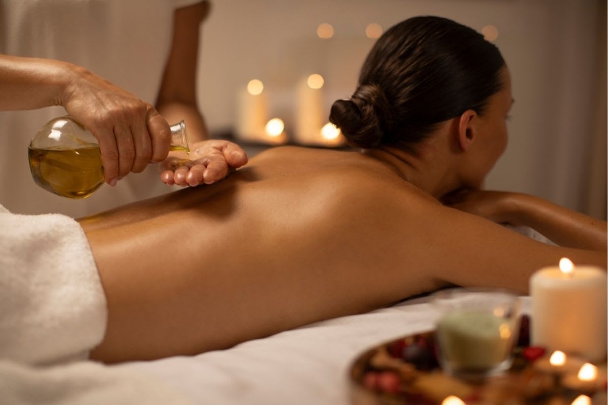 Luxury spa massage service