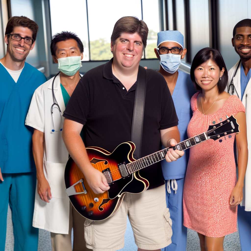 Dean with Northwestern Medicine team