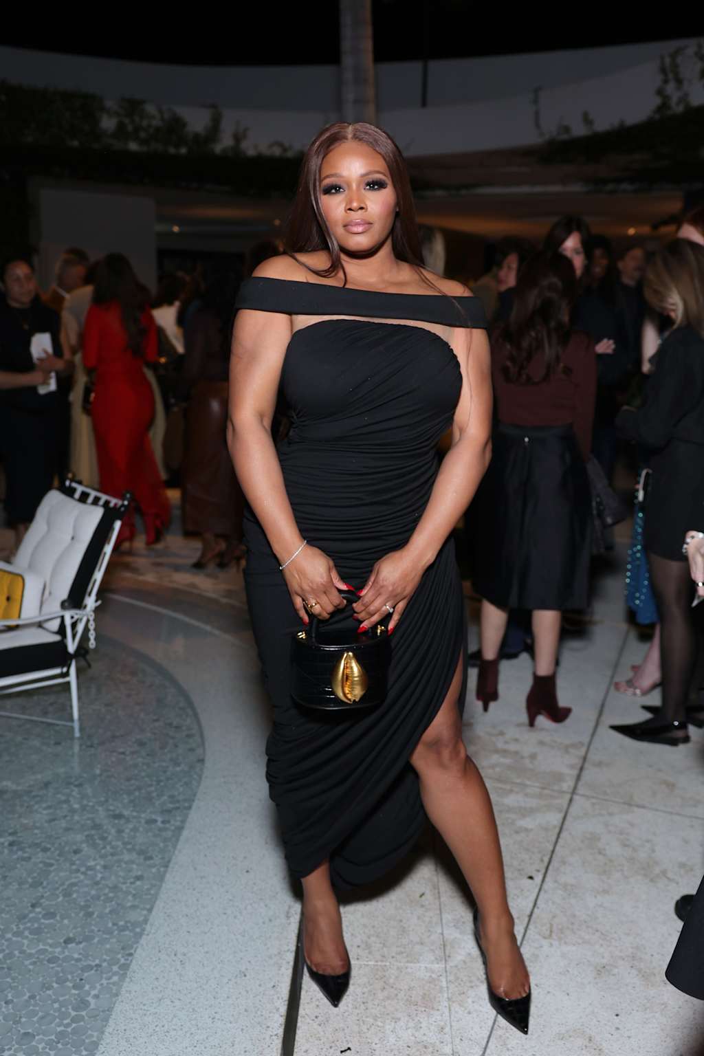 Claire Sulmers at the Fashion Trust U.S. cocktail