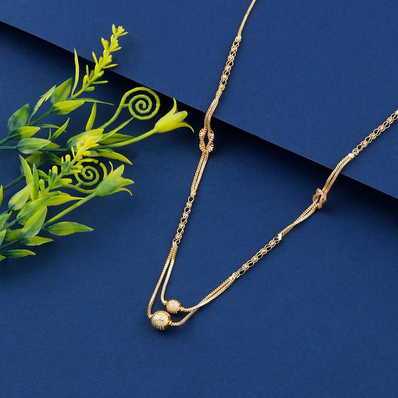 Two-layer beaded chain reference
