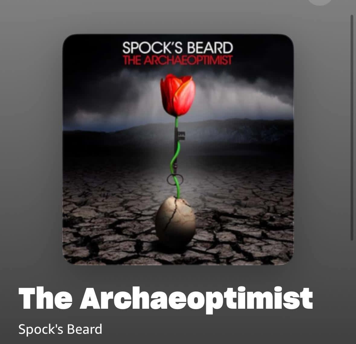 Pochette de The Archaeoptimist de Spock’s Beard