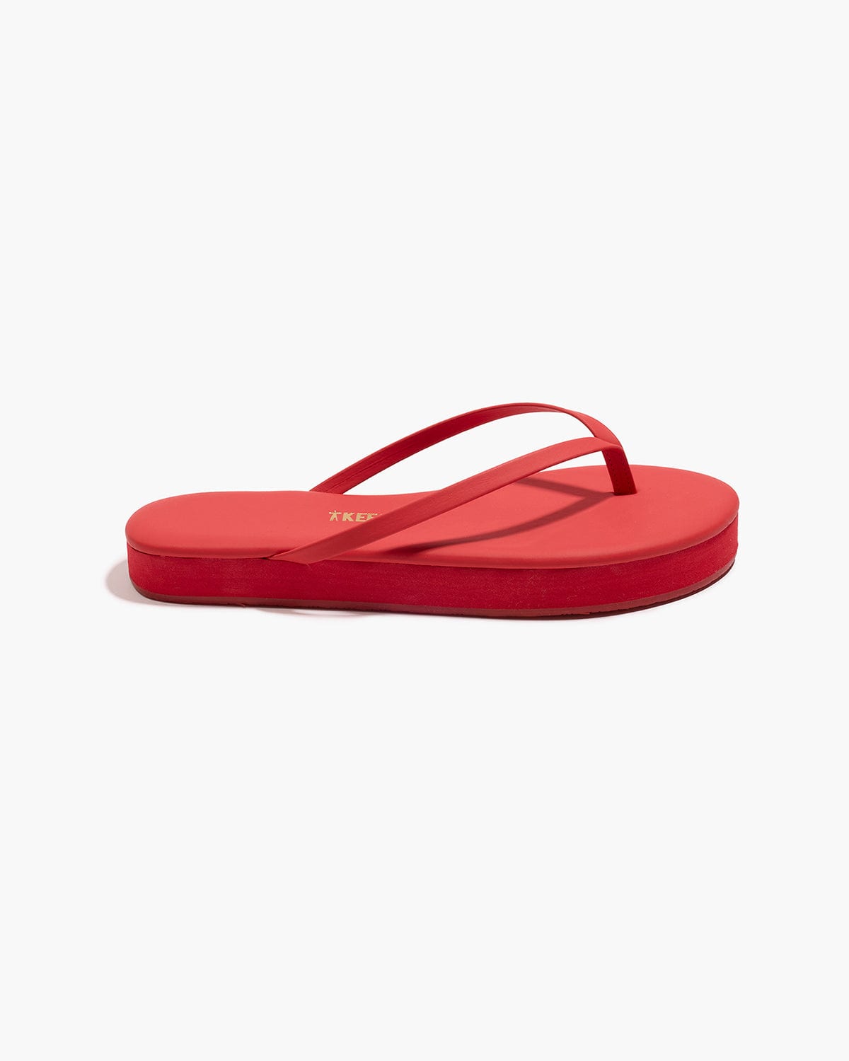 TKEES Lily Platform flip flops