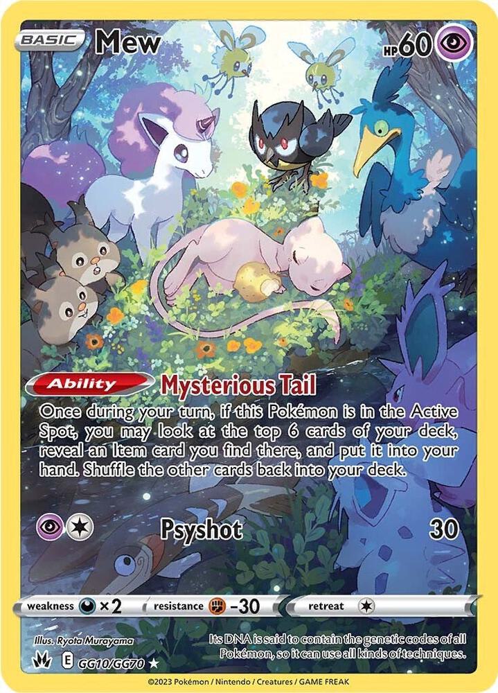 Mew Pok&eacute;mon card