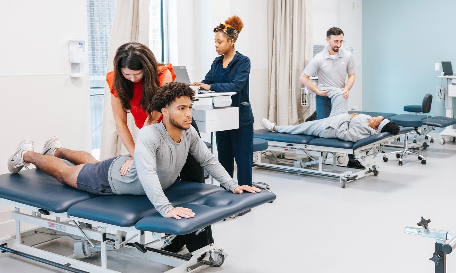 Modern rehab clinic