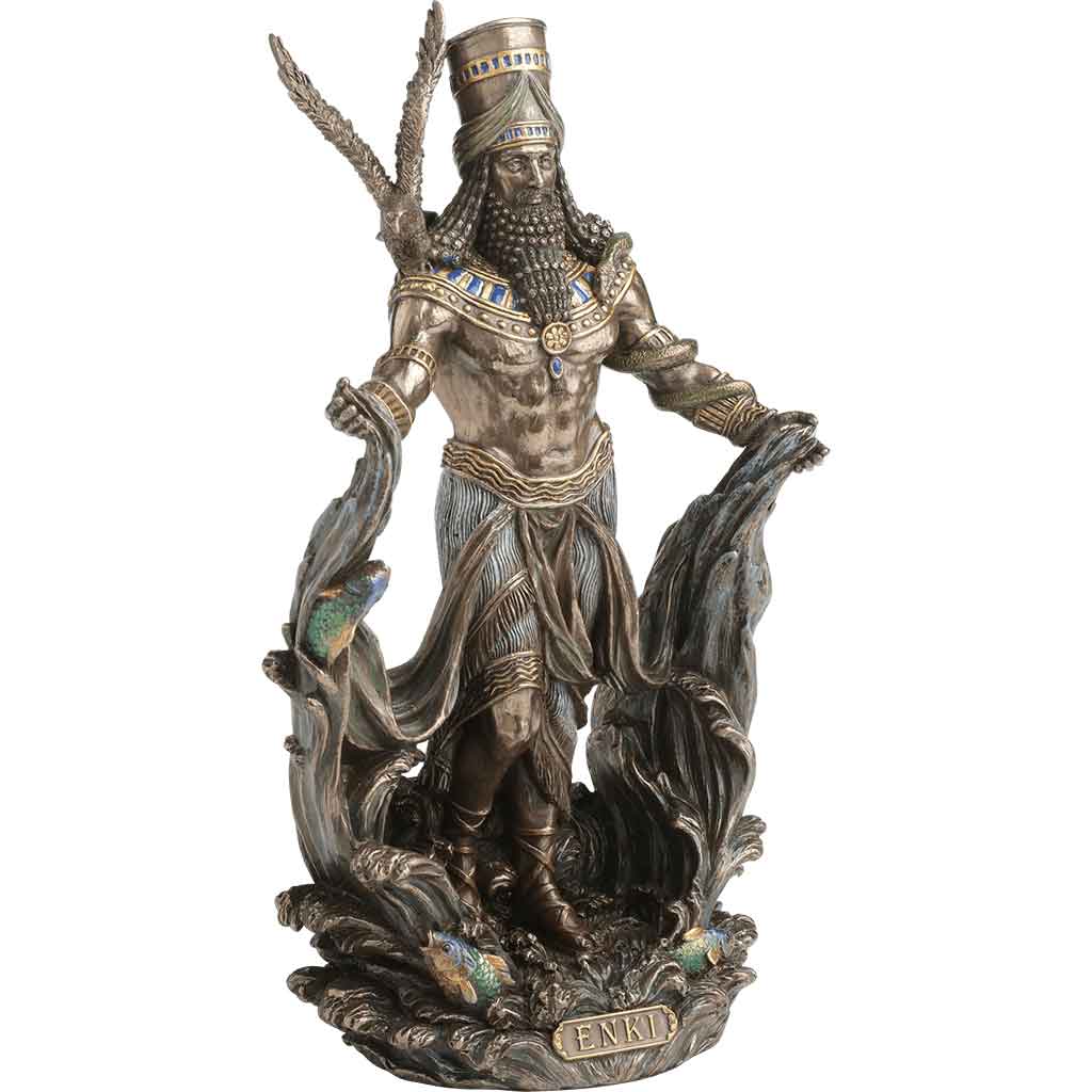Enki god statue