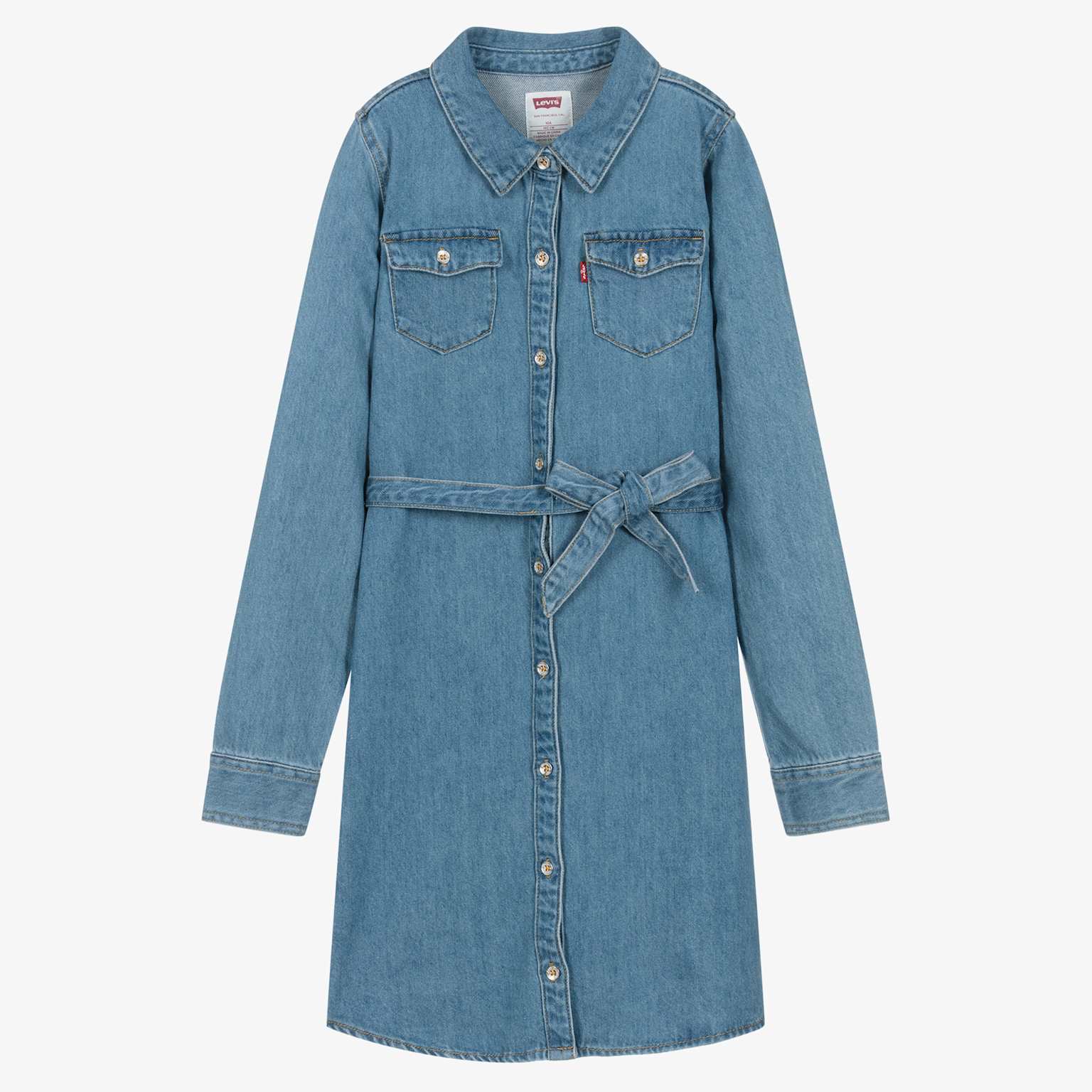 Levi's denim shirtdress