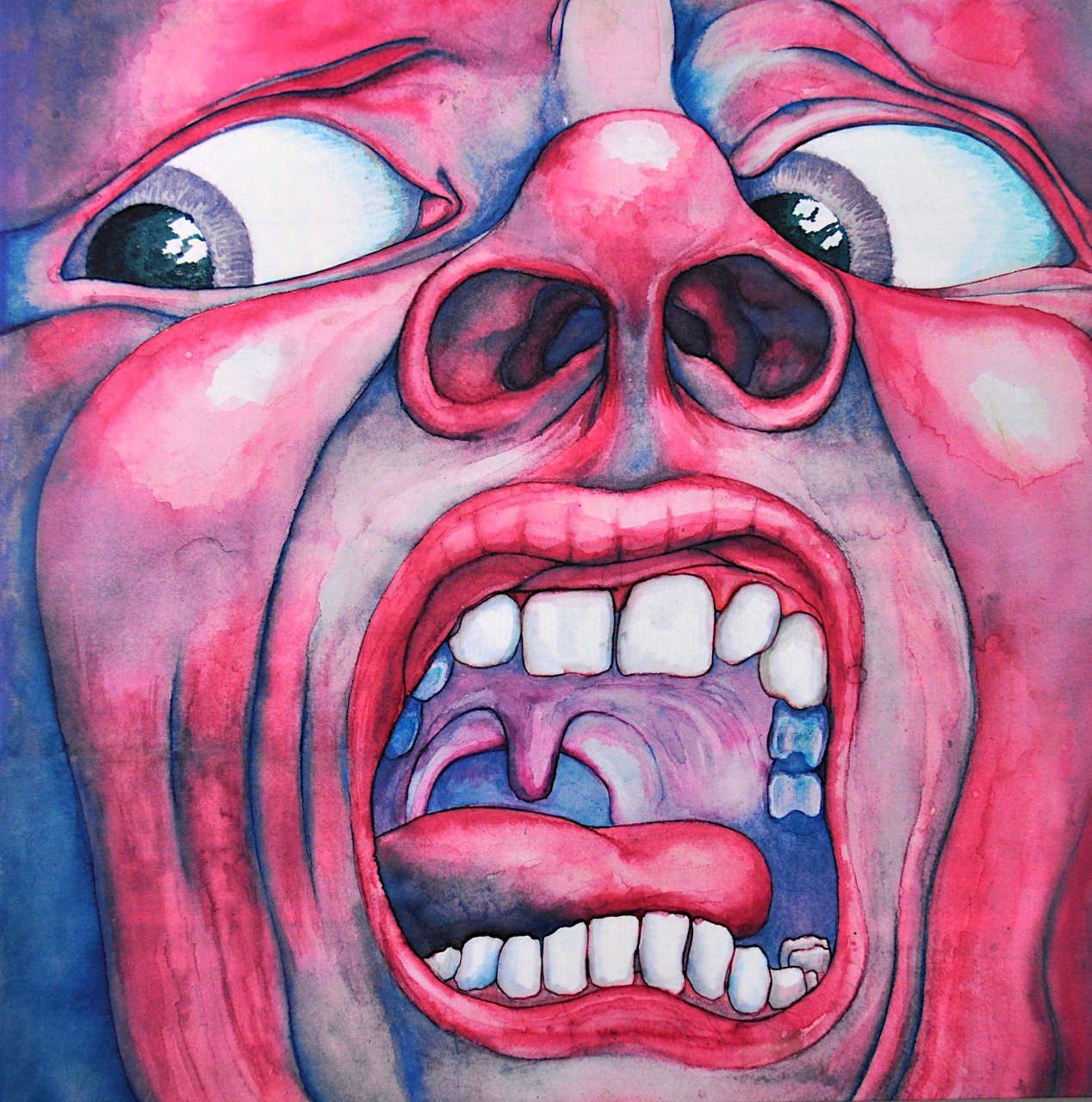 Pochette de In the Court of the Crimson King de King Crimson.