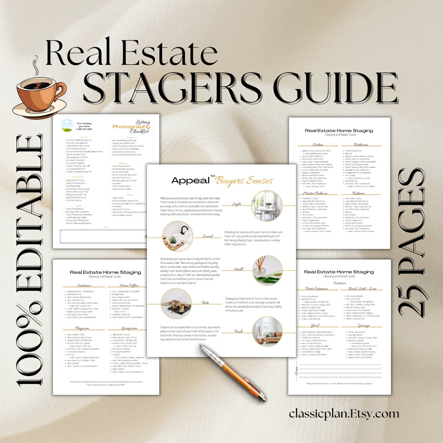 Home staging consultation materials