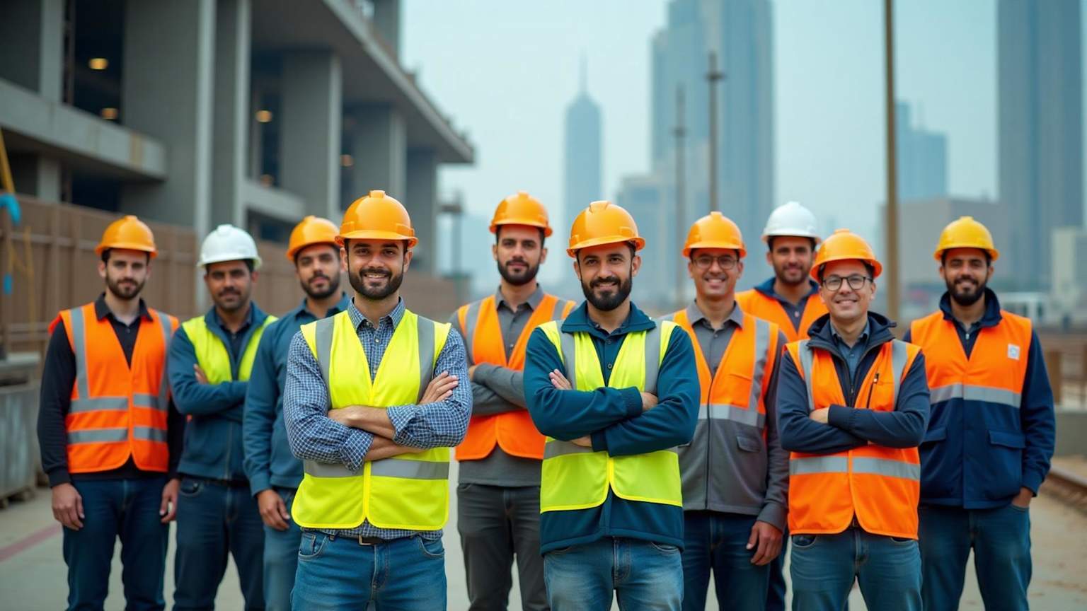 Construction workers