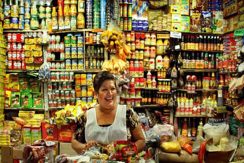 Tienda local mexicana