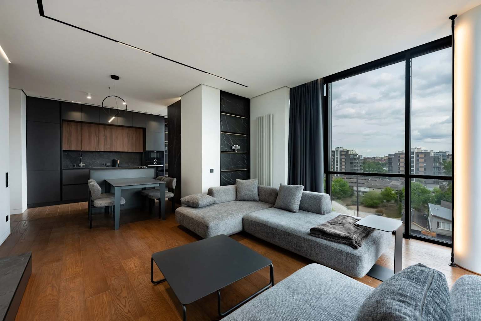 Кухня-гостиная после ремонта