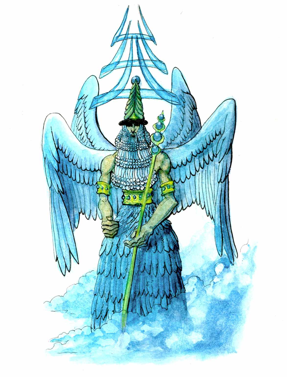 Enlil god art