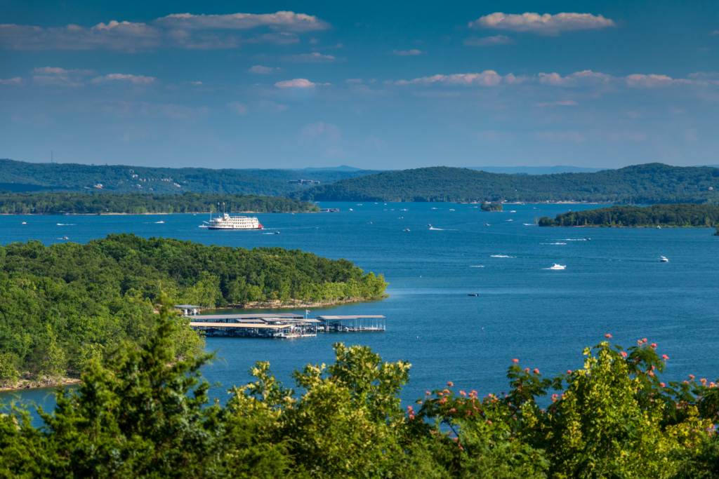 Branson, Missouri Table Rock Lake in the Ozarks