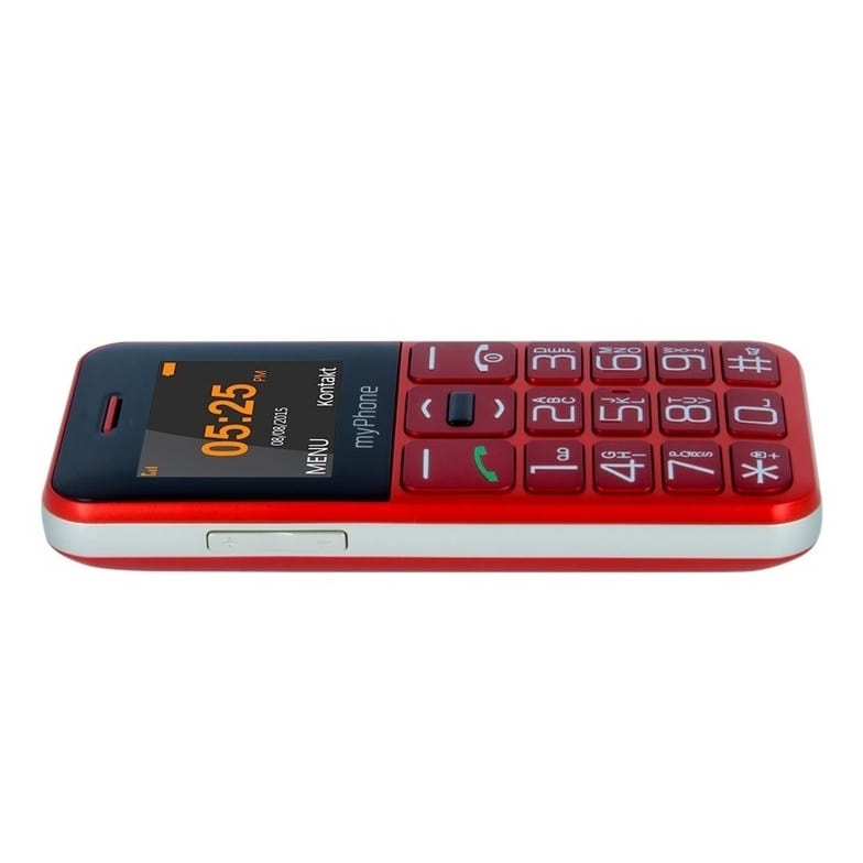 myPhone HALO Easy red страничен изглед