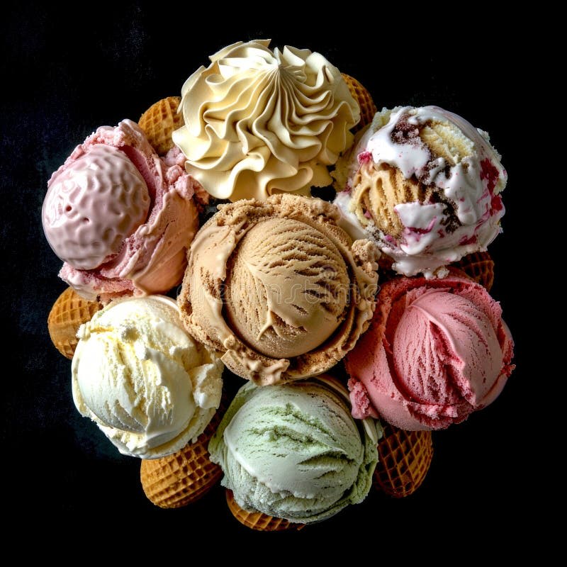 Glaces artisanales tout parfum