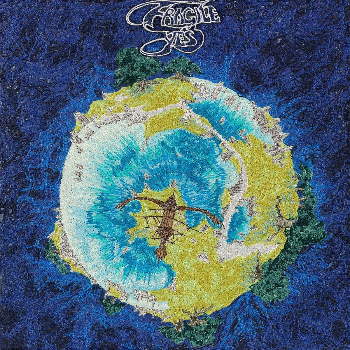 Pochette de Fragile de Yes.
