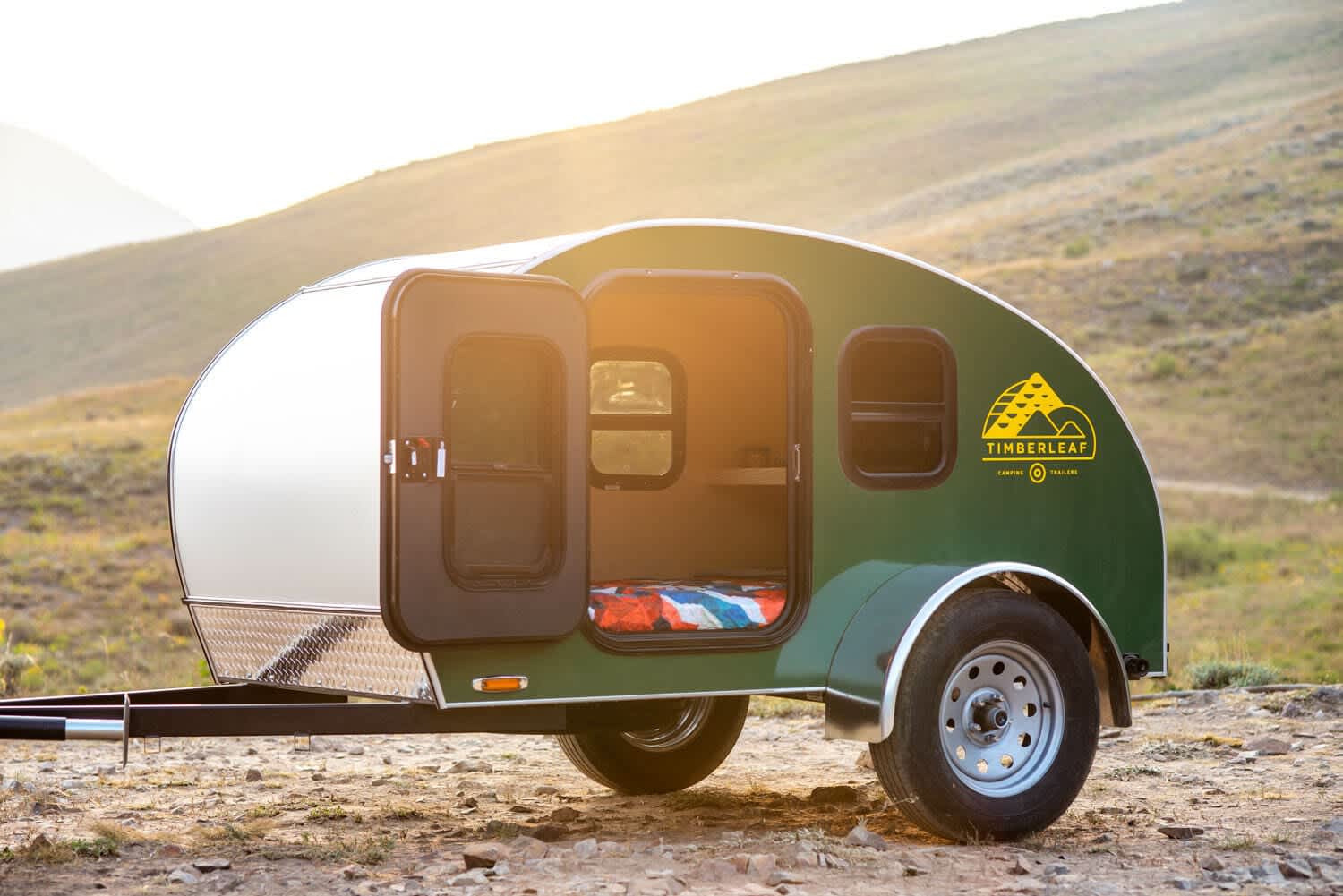 Kestrel teardrop trailer exterior