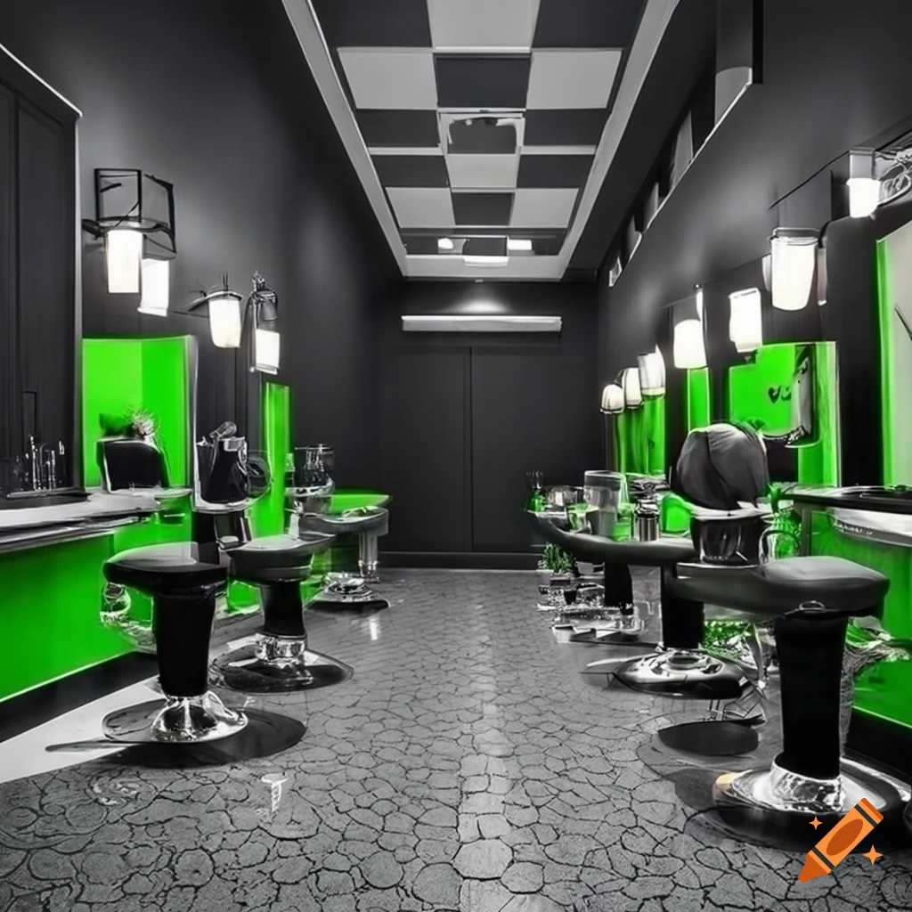 ESCOBART Barbershop Innenraum
