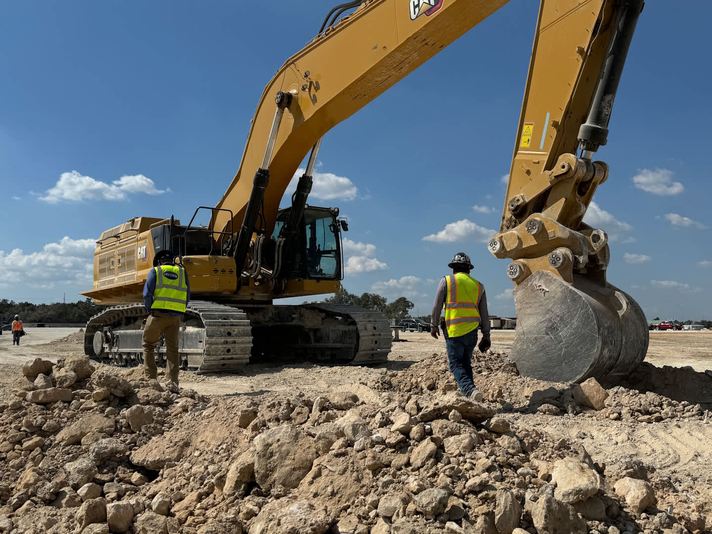 Road construction project