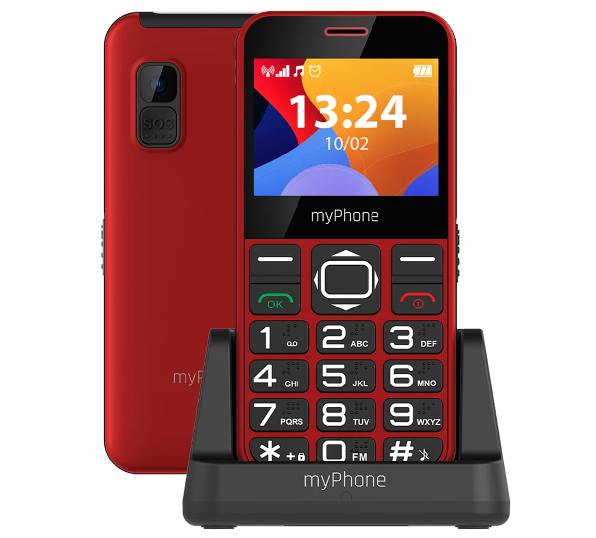 myPhone Halo 3 red телефон