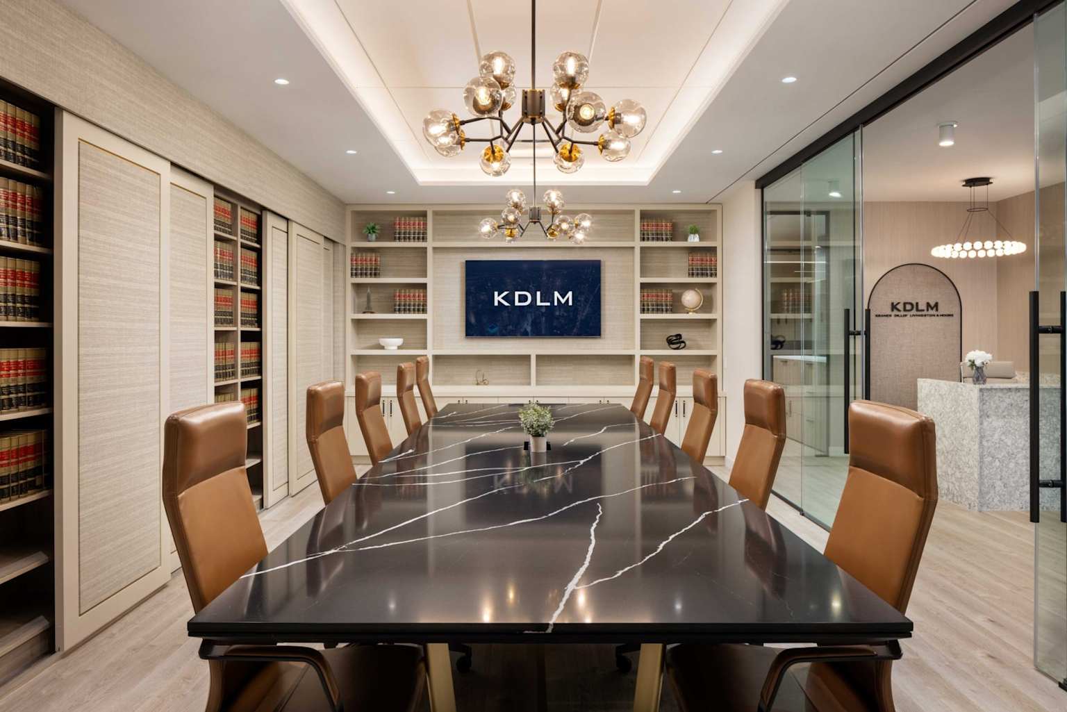 Conference room used for governance reviews