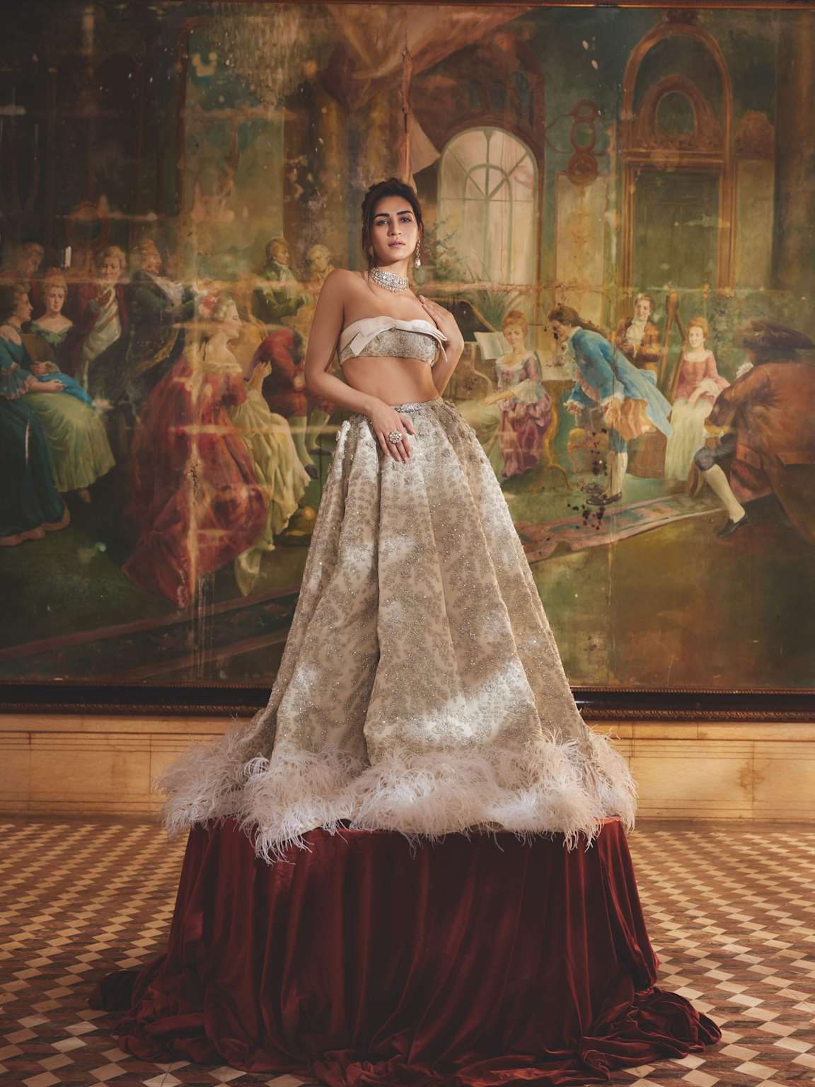 Sculptural Couture Gown
