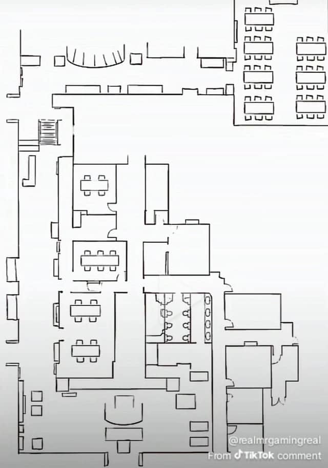 Scientology Hollywood building floor plan version 1