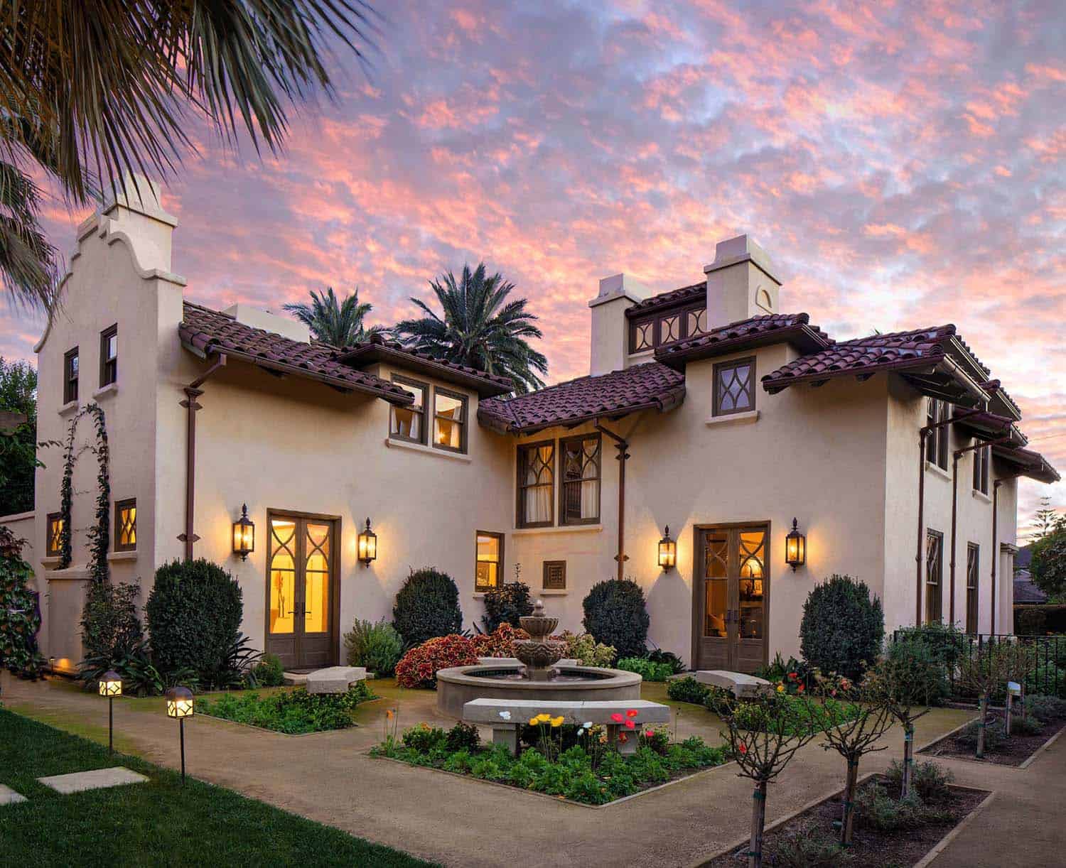 Mediterranean-style Santa Barbara home