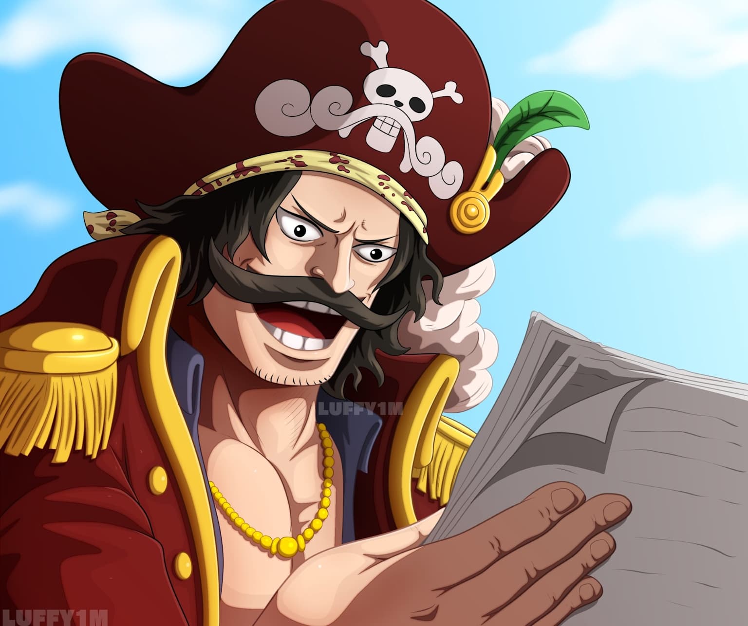 Gol D. Roger - Roi des Pirates One Piece HD