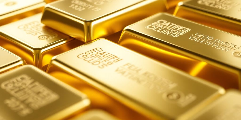 PAMP Suisse gold bars close-up with serial numbers and certifications
