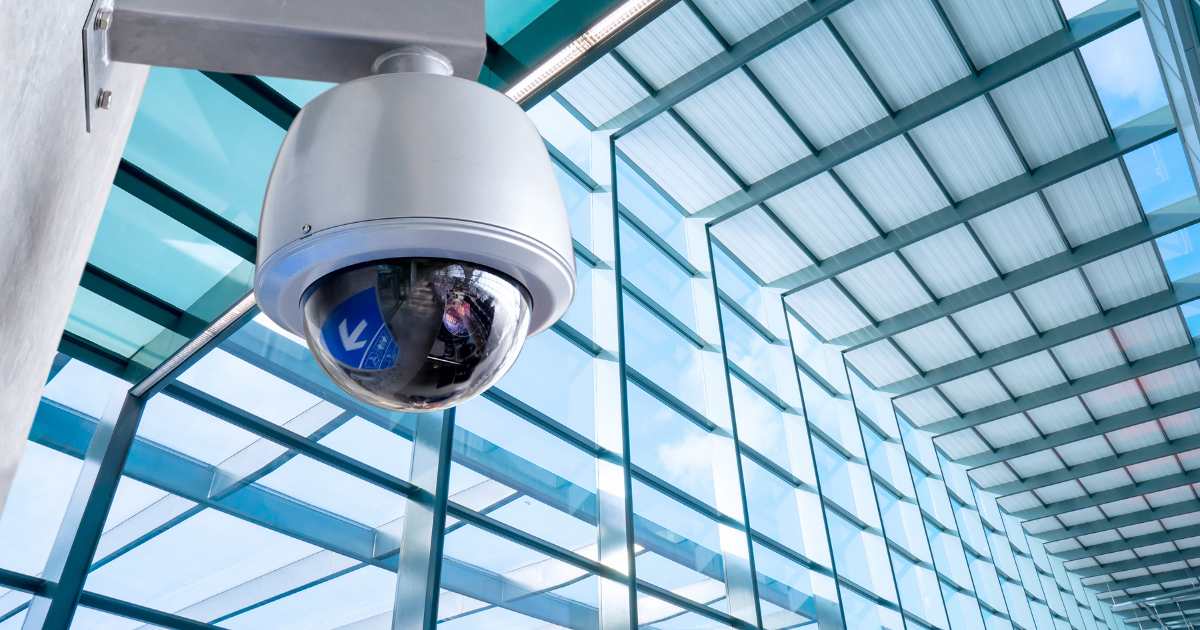 Professional CCTV camera installation for continuous surveillance