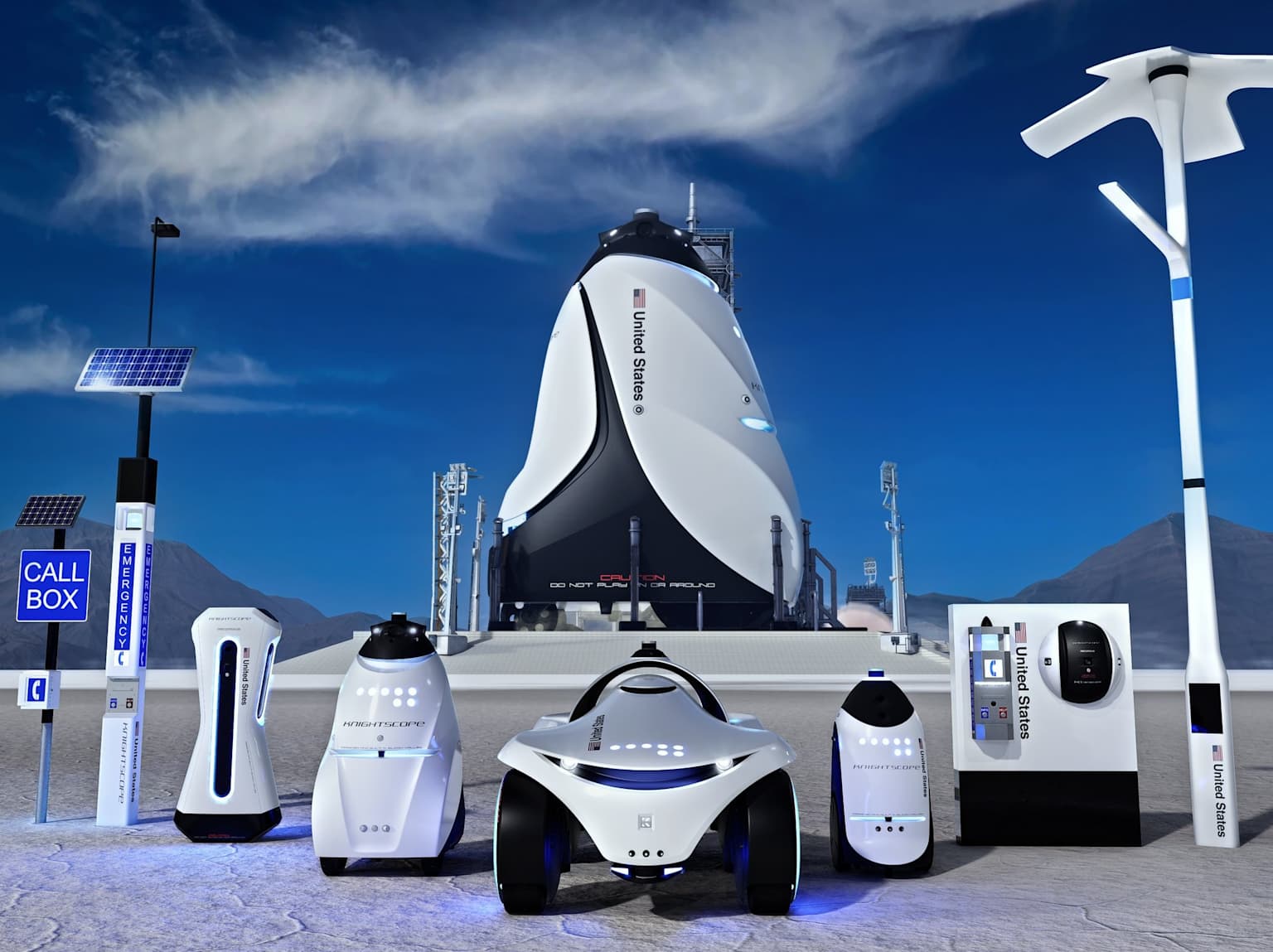 Cobalt Security Robot