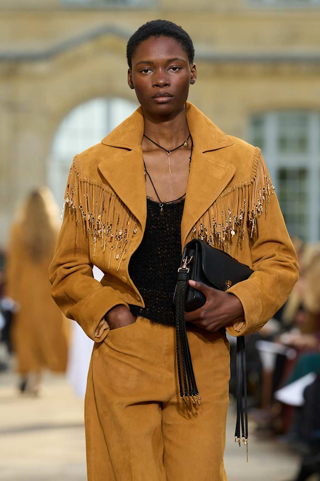 Fringe fashion trend for spring