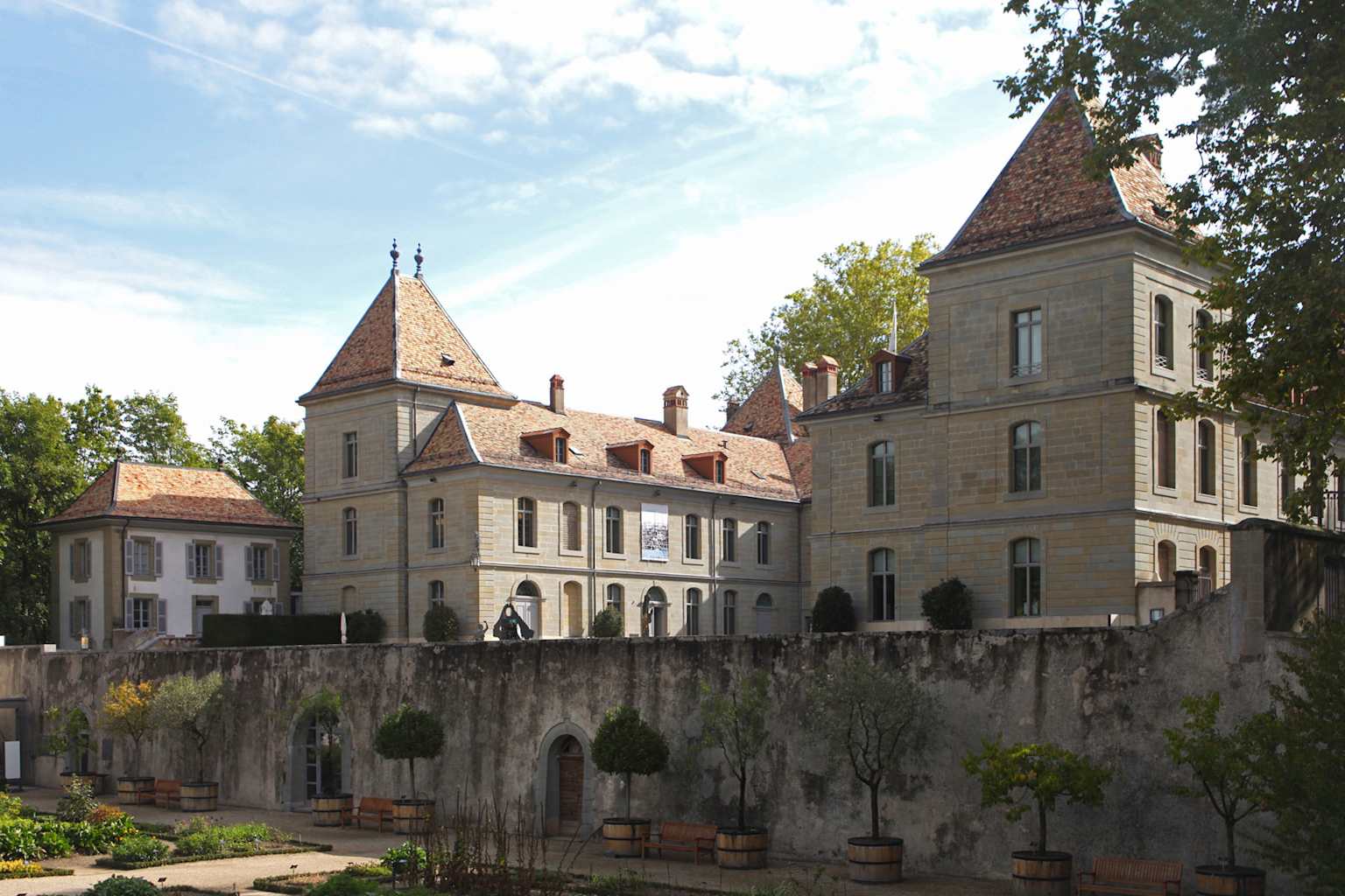Chateau de Prangins exterior facade