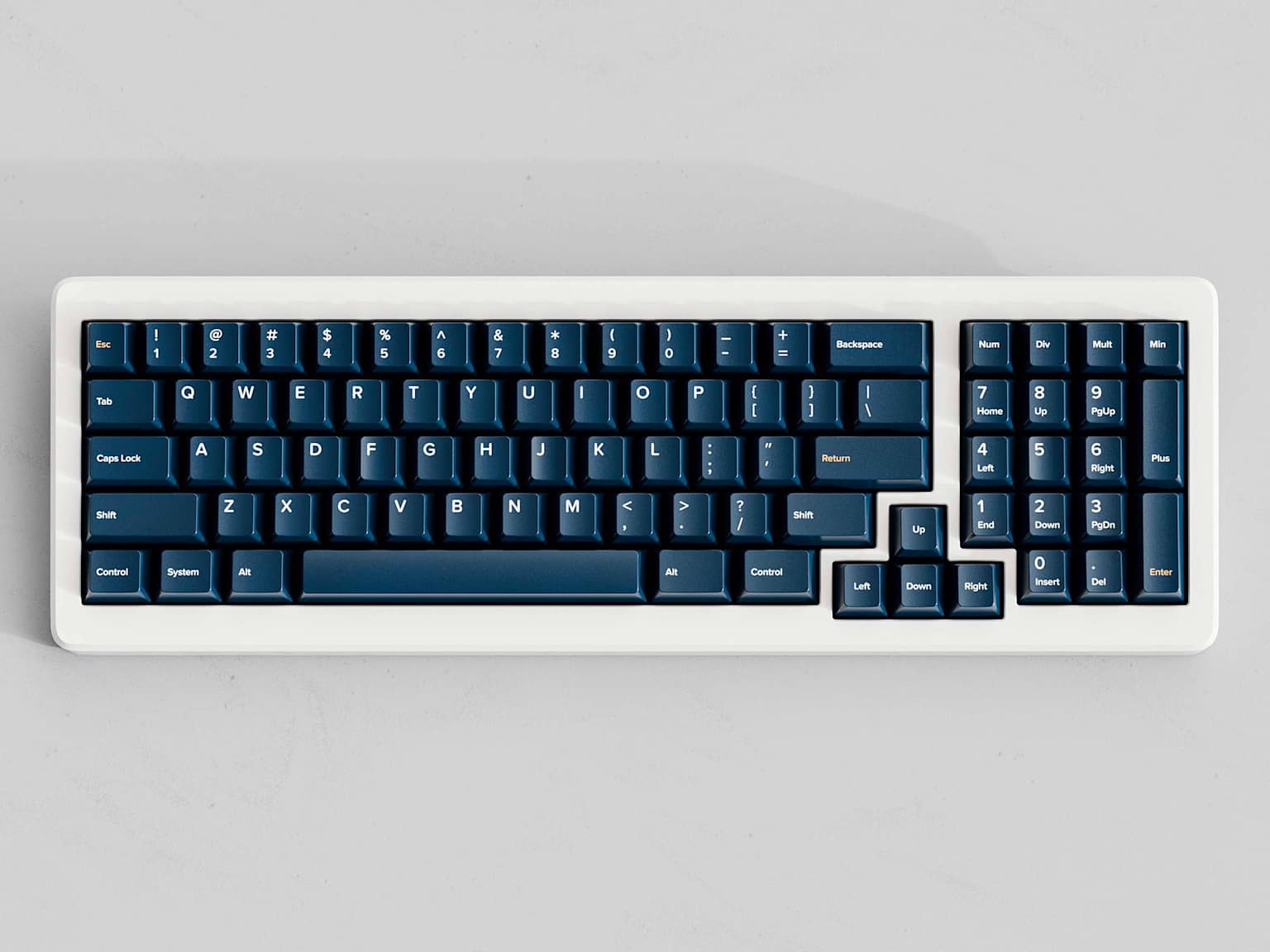GMK Classic Blue 經典藍鍵帽 ABS二色成型 Cherry原廠高度 172大全套
