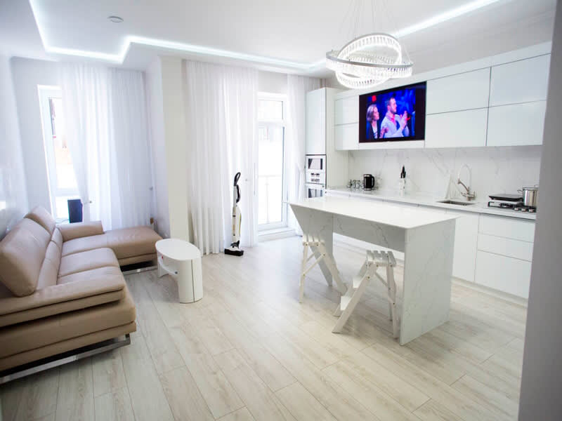 Отремонтированная квартира в пятиэтажке