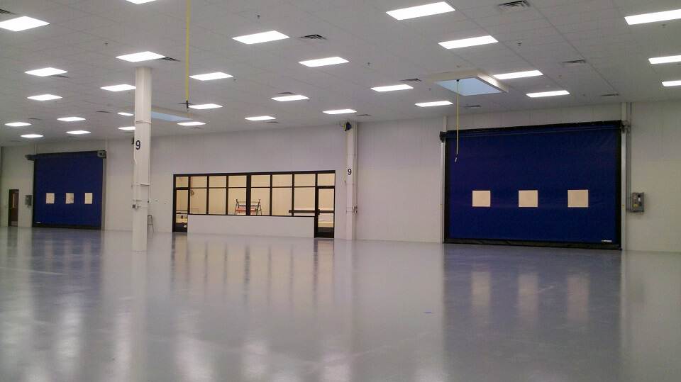 Clean and hygienic food processing and packaging facility