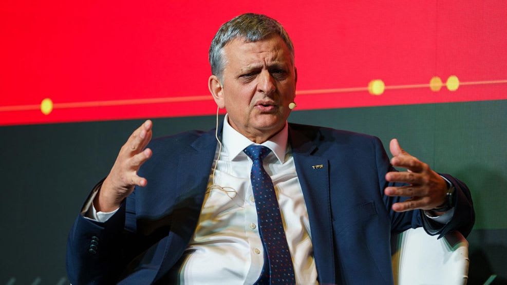 Horacio Marín, CEO de YPF, en conferencia