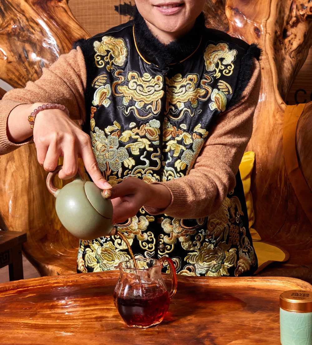 Chinese tea and wellness lifestyle