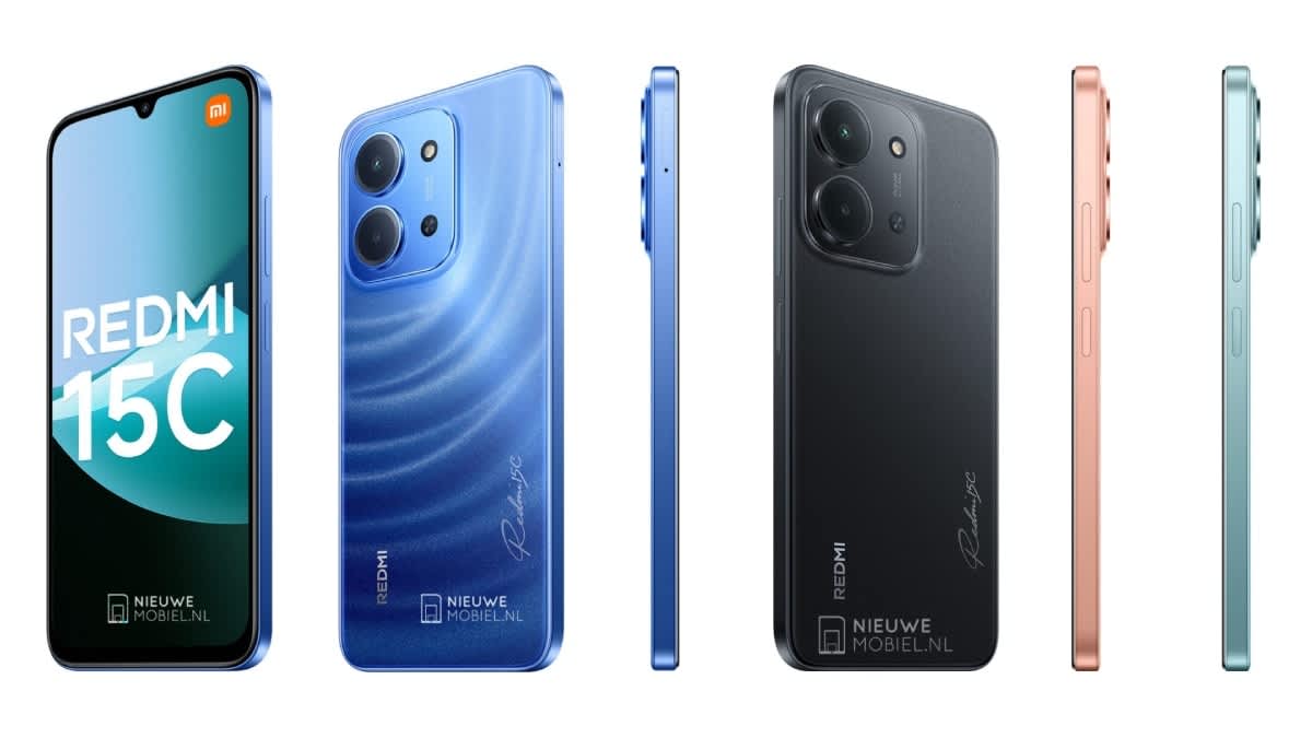 Redmi 15C в различни цветове
