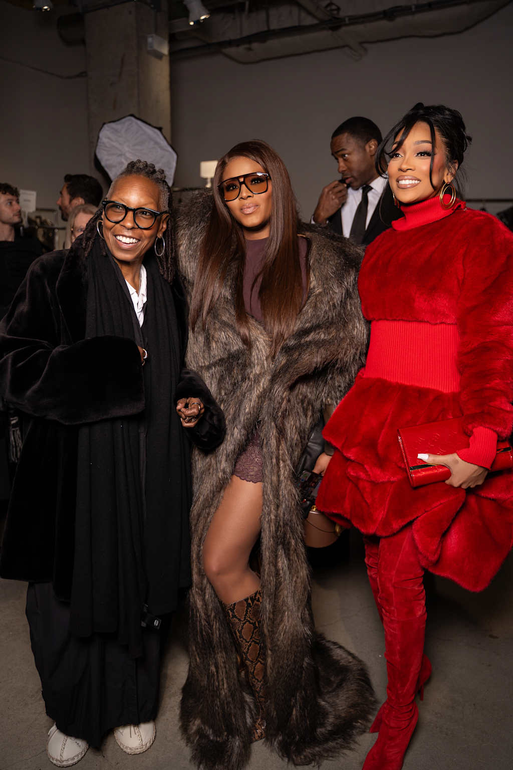 Christian Siriano NYFW front row lineup