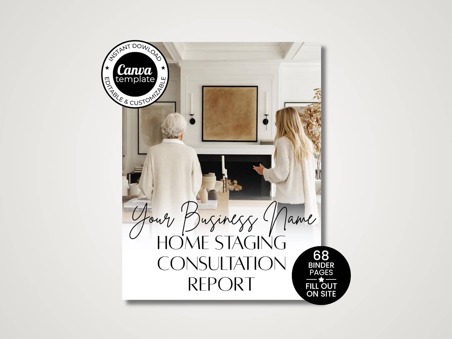 Home staging consultation workbook