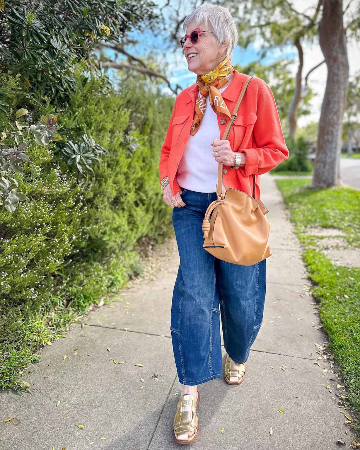 Colorful spring outfit inspiration
