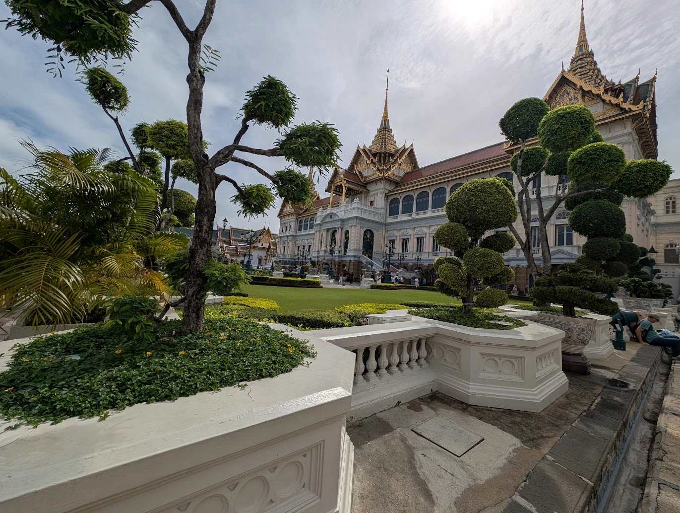 Grand Palace and Wat Phra Kaew temple in Bangkok