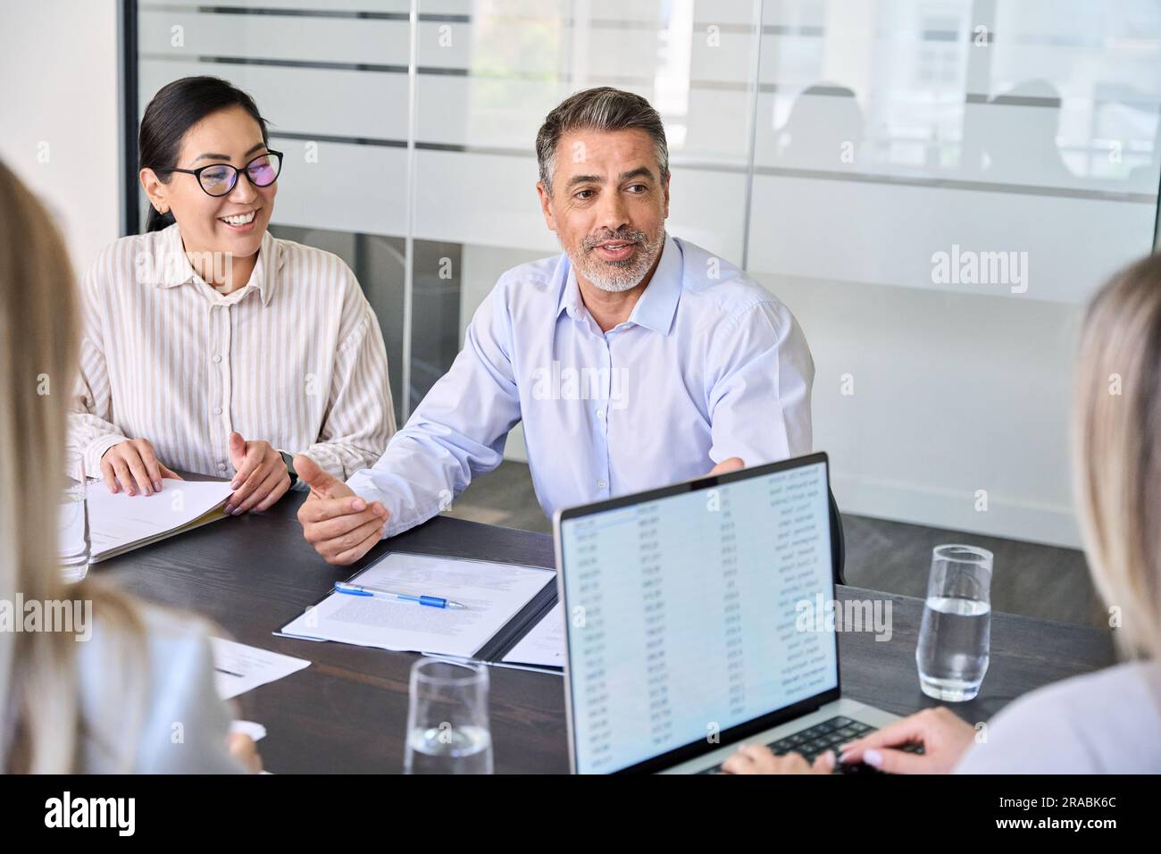 Tandotts team collaborating on a client project