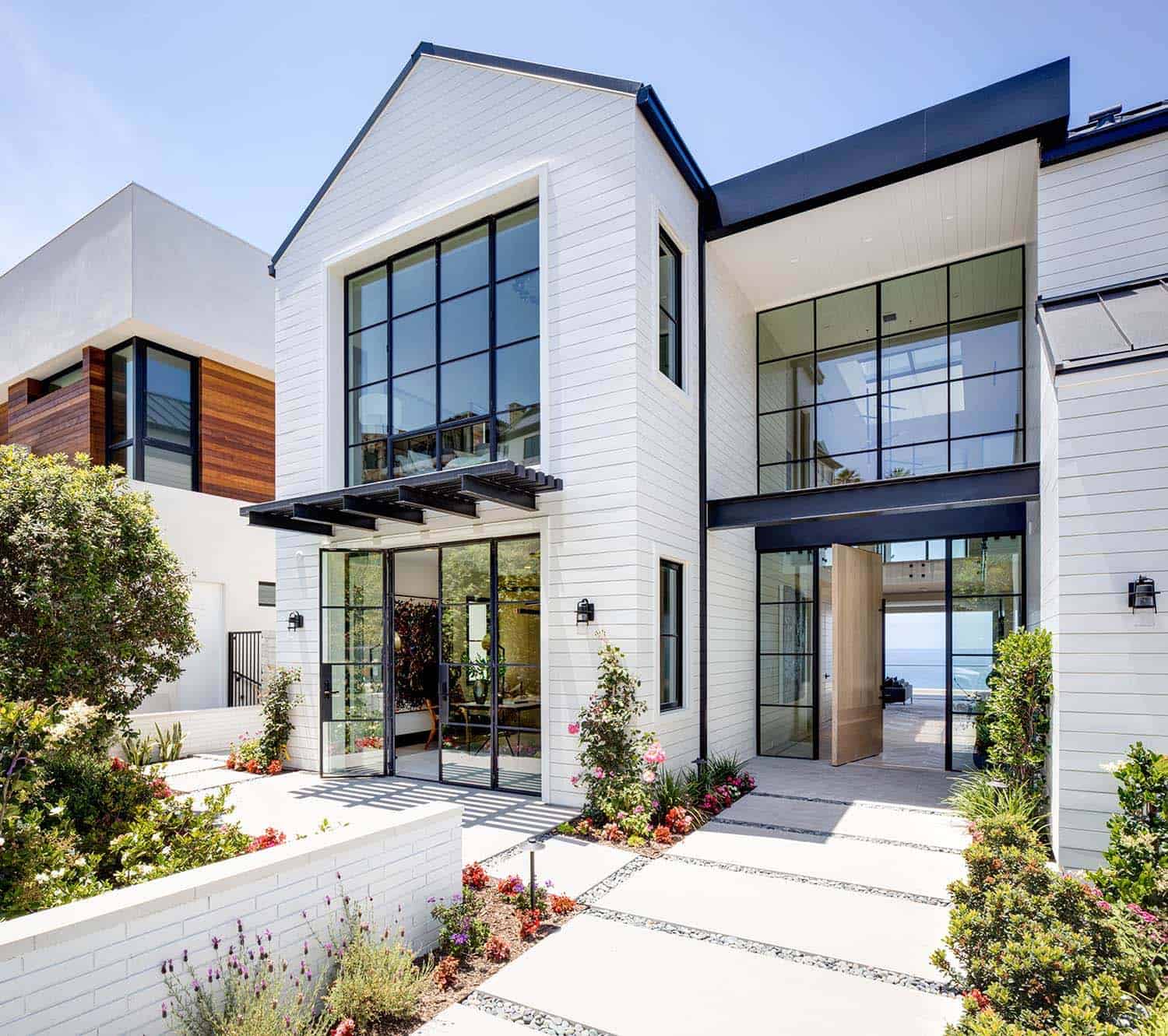 Bright coastal home with indoor outdoor living