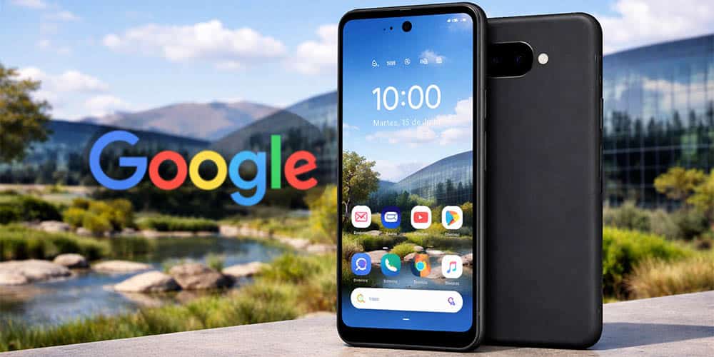 Google Pixel 10a Obsidiana negro