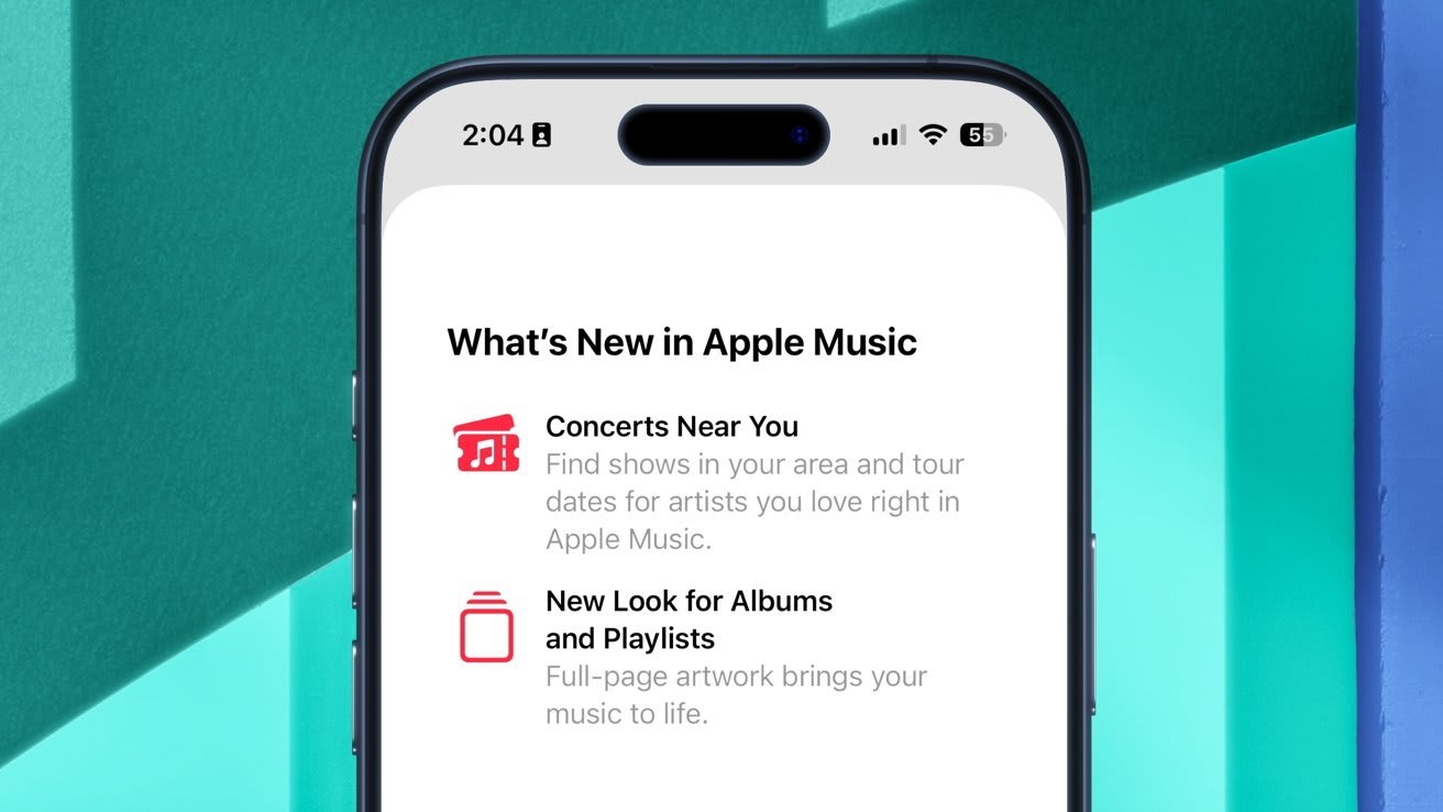 Pantalla de Apple Music en iOS 26.4 mostrando la sección de novedades