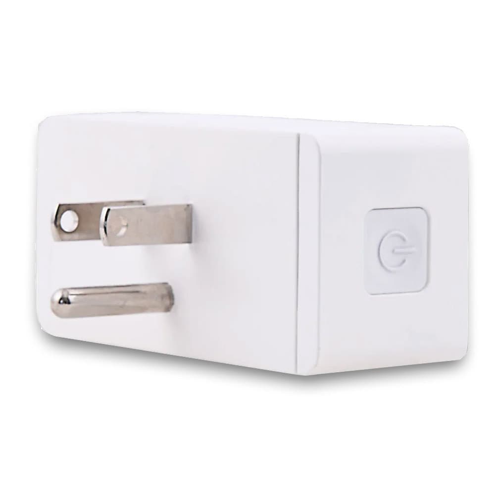 A standard Wi-Fi smart plug that can automatically cut vampire power